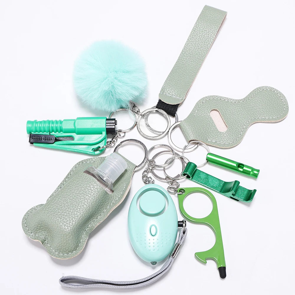Kit de Défense Féminin 7 en 1 - Sécurité et Élégance