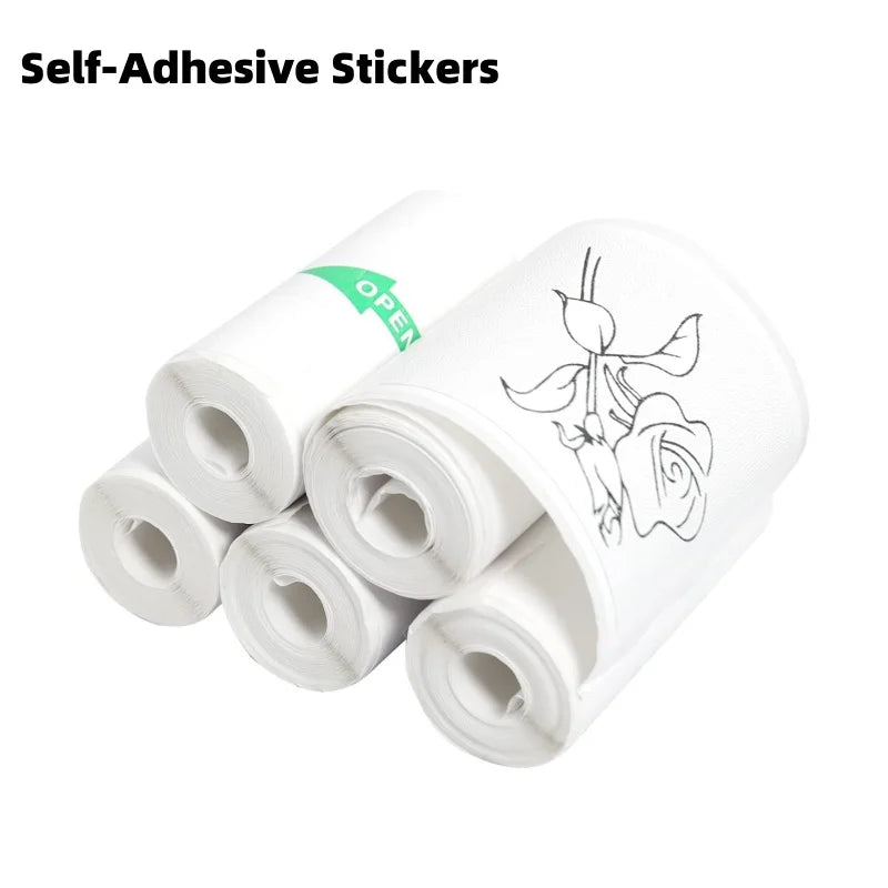 Mini Imprimante Portable Bluetooth – Photos & Étiquettes